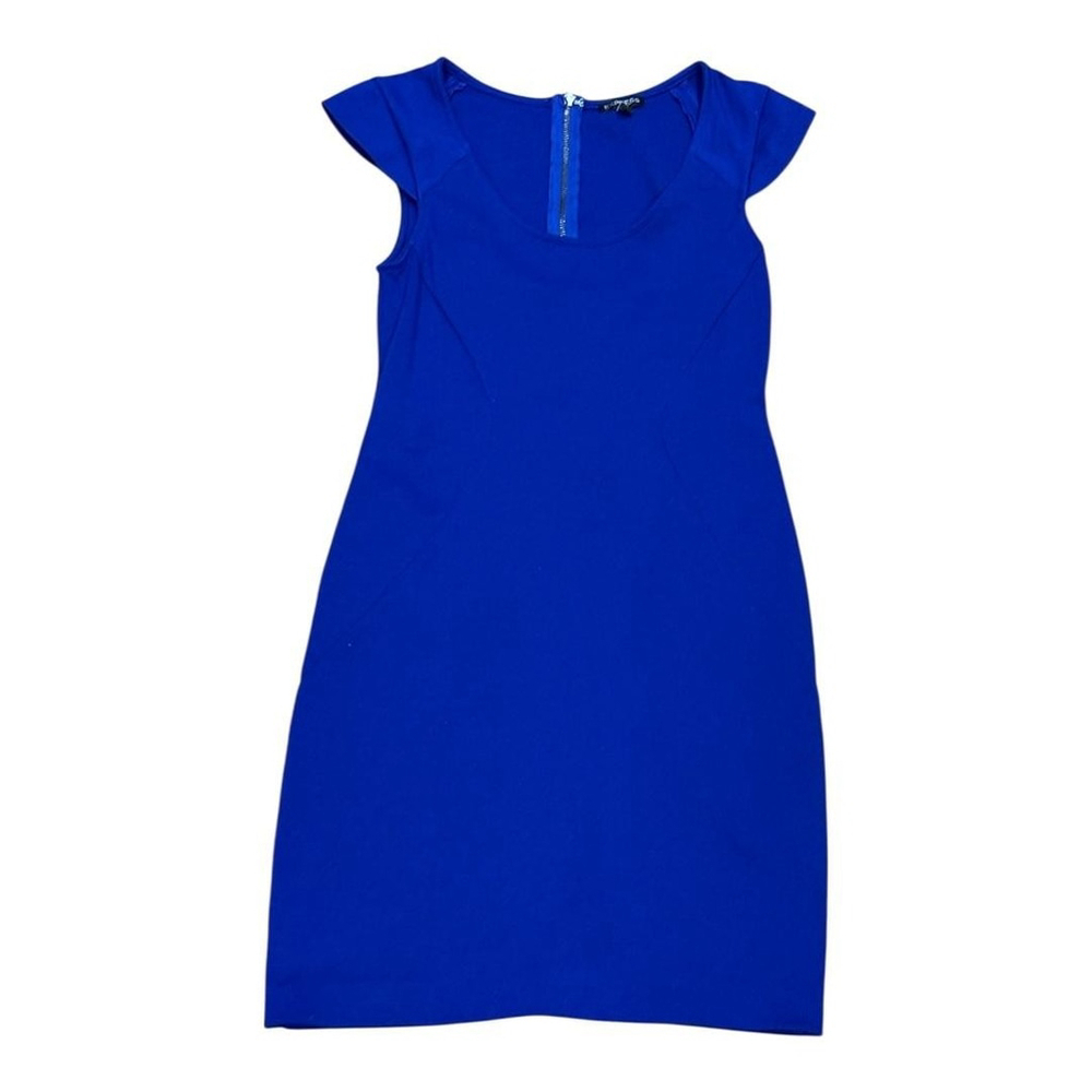 Express Dress Womens Large Sheath Cap Sleeve Stretch Fitted Workwear Elegant